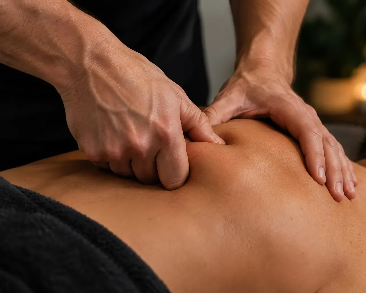 massage utfört på plats i Örebro hos Laxton Massage & Friskvård